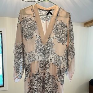 Bcbg mini kimono dress